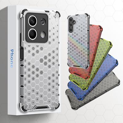Armor Airbag Fallschutzhülle für POCO X3 NFC X4 X5 X6 Neo M3 M4 M6 F5 Pro 4G 5G M5 F3 C65 Stoßfeste Gummirückseite