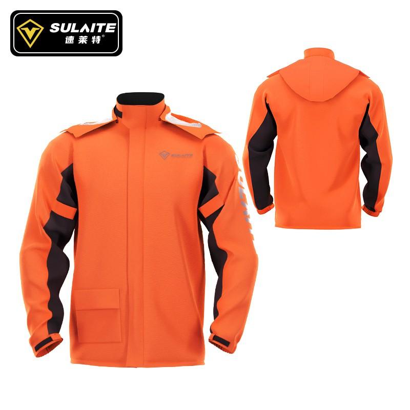 SULAITE Motorrad-Regenanzug Set Wasserdicht Ganzkörper Separate Regenjacke Hose Mit Versteckten Überschuhen Für Erwachsene Fahrer