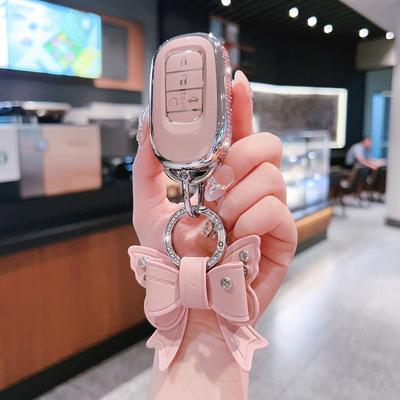 TPU Car Key Case Remote Cover Shell Holder Styling Fob For Honda New Accord 11th Gen Civic ZRV XRV HRV CRV Pilot Sport SI EX EXL
