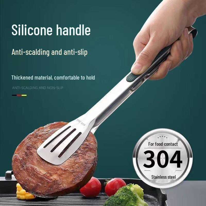 304 Stainless Steel Food Tongs