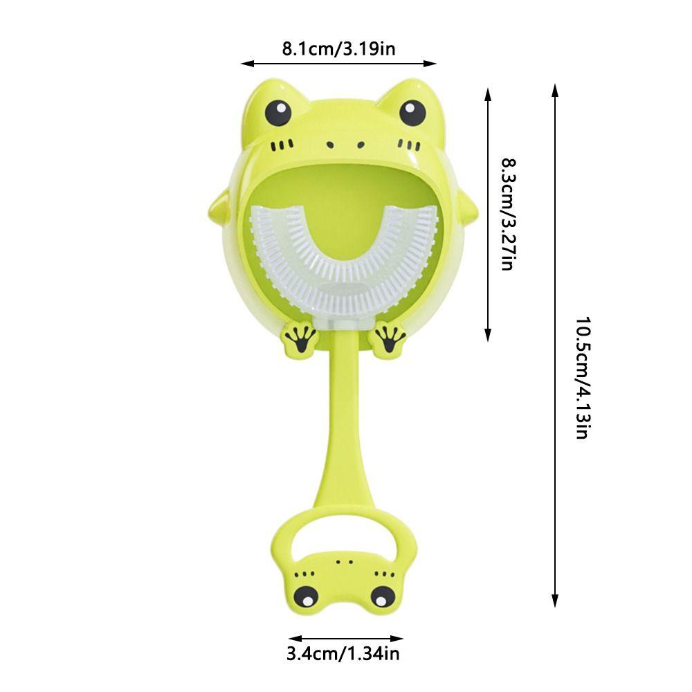 Cleaning A Dent Enfant Silicon U Shape Toothbrush Tooth Brush Cleaning Brosse Teeth Clean Brush