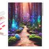 Diamond Embroidery Landscape Fantasy World DIY 5D Diamond Painting Waterfall Forest Cross Stitch Kits Rhinestones Pictures Decor