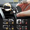 Universal Magnetic Phone Holder Car Mount with Car Air Vent Clip Cellphone Mount Phone Bracket 360° Adjustable Smart Phone Stand