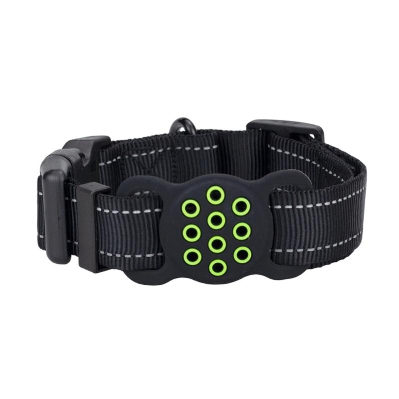 Reflective Cats Dog Collar for Tracking Device Durable Soft Wear for Training Wear Detachable Belt