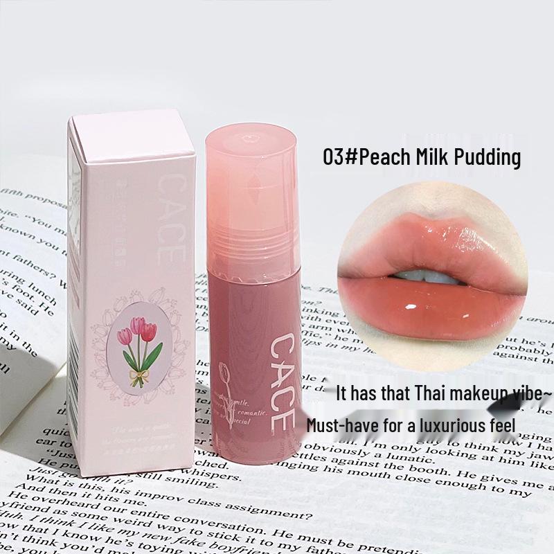 Dreamy Cloud Lip Gloss - Plump, Glossy, Moisturizing, Pure Desire Lip Glaze for a Natural, Watery Look