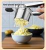 Stainless Steel Potato Masher with Replaceable Sieves for Baby Food and Kitchen Use