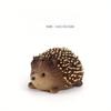 1pc PVC Solid Simulation Hedgehog Wild Animal Model Small Hedgehog Ornaments Home Decor