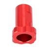 2Pcs Car Spray Gun Cup Adapter 16mm Female Thread 1.5mm Pitch Universal for Paint Red
