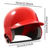 Baseballová pálka Helma Prodyšná 12,2x8,27x8,27" Přenosná Dvojitý chránič uší Softball pro