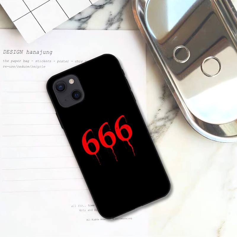 

Пентаграмма 666 демонический сатанинский чехол для телефона для iPhone 11 12 Mini 13 Pro XS Max X 8 7 6s Plus 5 SE XR Shell iPhone13PRO