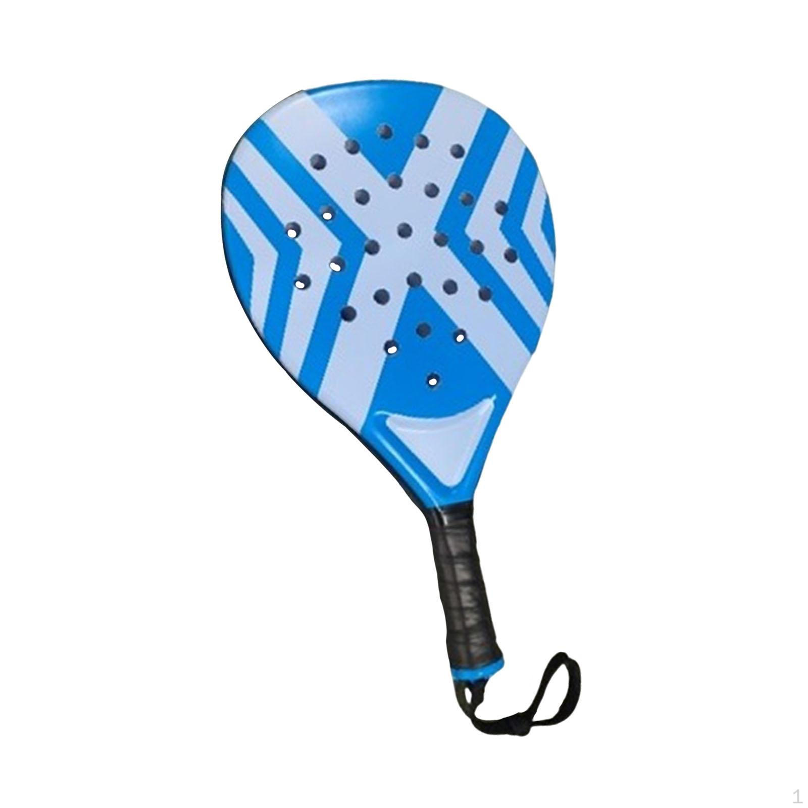 

Beach Tennis Padel Racket with Storage Bag, , Training, Professional And Lightweight. Blue White