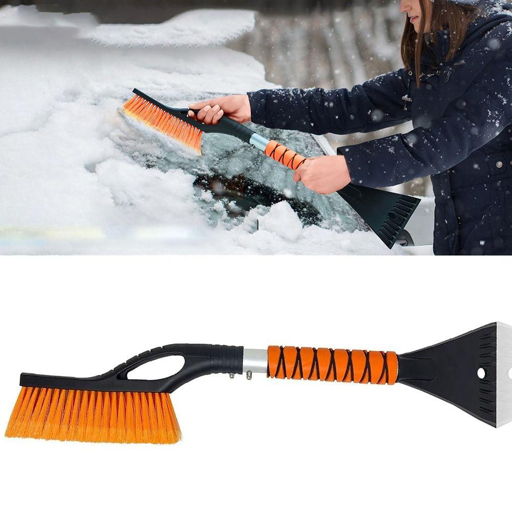 Aluminium Alloy Snow Brush and Ice Scraper Snow Removal Shovel for Car SUV and Truck Automotive