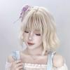 Anime Style Hair Clip Lace Barrettes And Button For Secure Bun Hold In Various Occasion Comfortable Hairpin