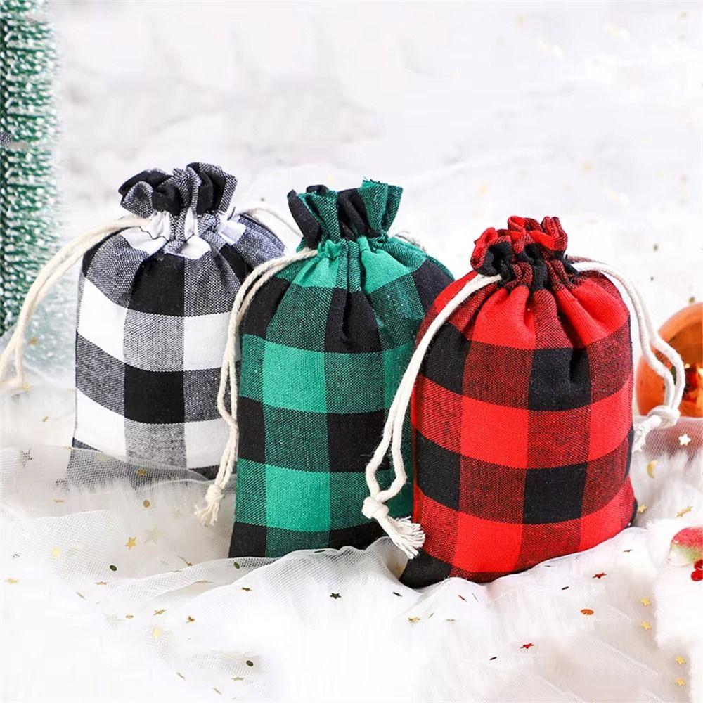 

10 шт./лот сумка для хранения рождественский подарок затягивающиеся мешки мешковина подарочный мешок косметический свадебный конфетный подарок