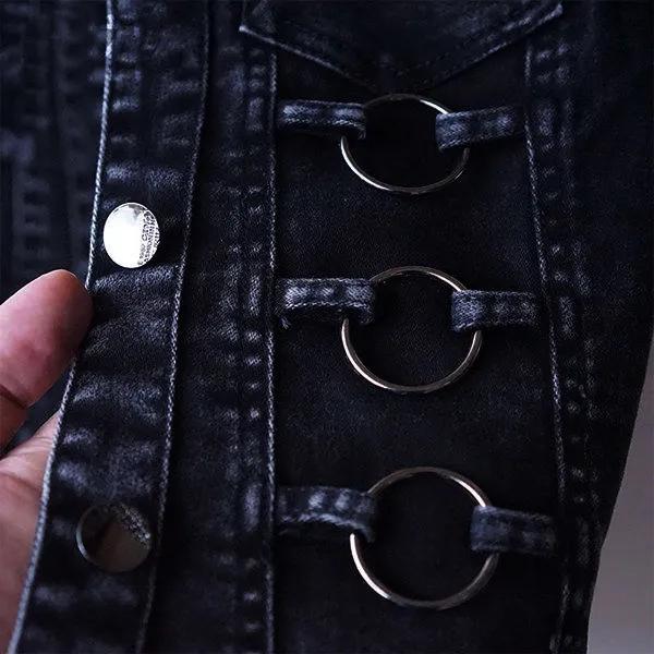 Danmo Fashion Denim Weste Weiblichen Frühling Herbst Ärmellose Wilde Tops Kurze Jacke Frauen Jean Weste Plus Größe