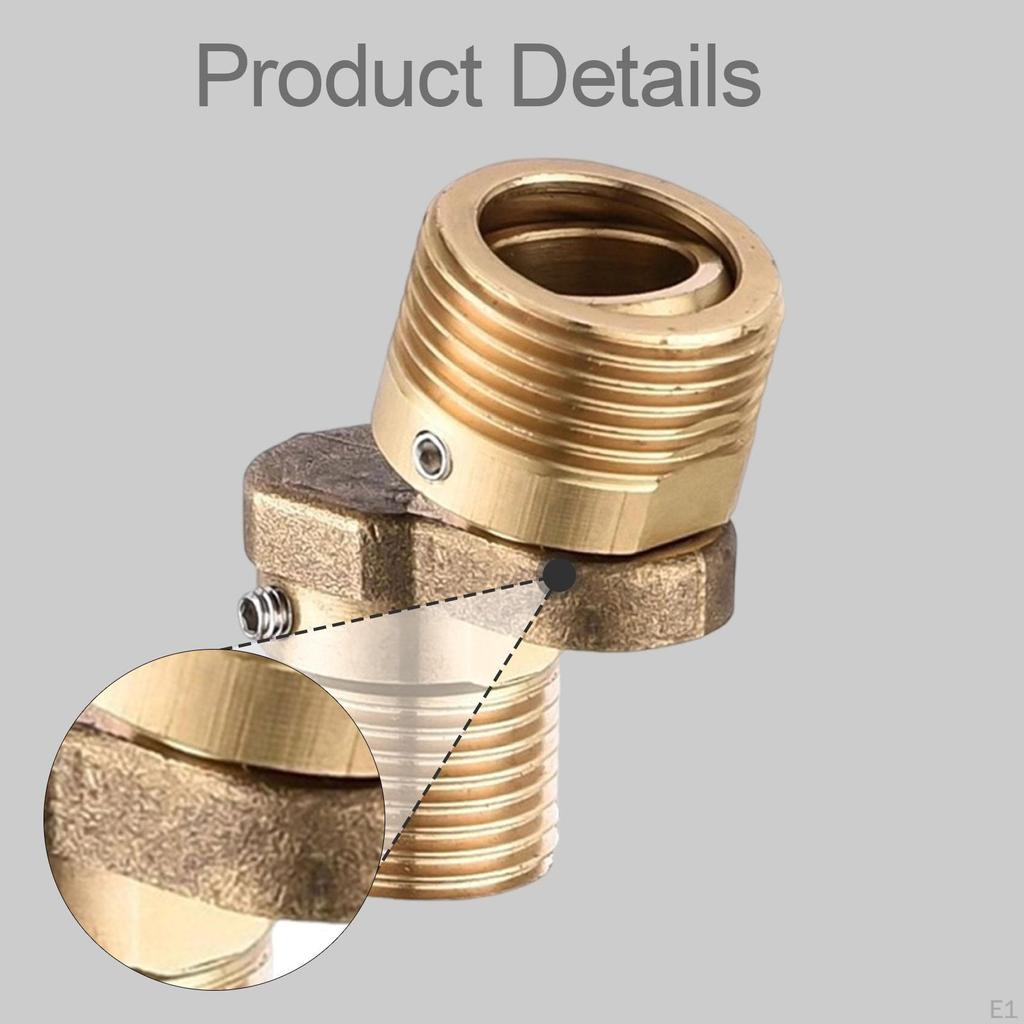Angled Curved Foot Eccentric Screw Corner, Angle Adjustment Easy Installation Copper Accessories,