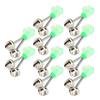 10PCS Fish Bite Alarm, Outdoor Fishing Rod Bite Alarm, Double-Coil Bell, Dedicated Bell, Fishing Bell