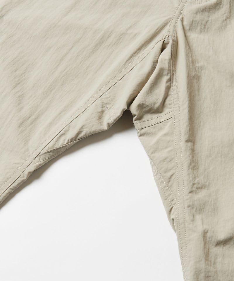 Gramicci G4SM-P119 (M, COYOTE) Nylon Track Pants, Water-Repellent, Lightweight, Amphibious, Climbing Pants