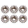 6 Pcs Tuning Pegs Machine Heads Mount Hole Ratio or 1:18 Gears for Guitar Instrument Parts