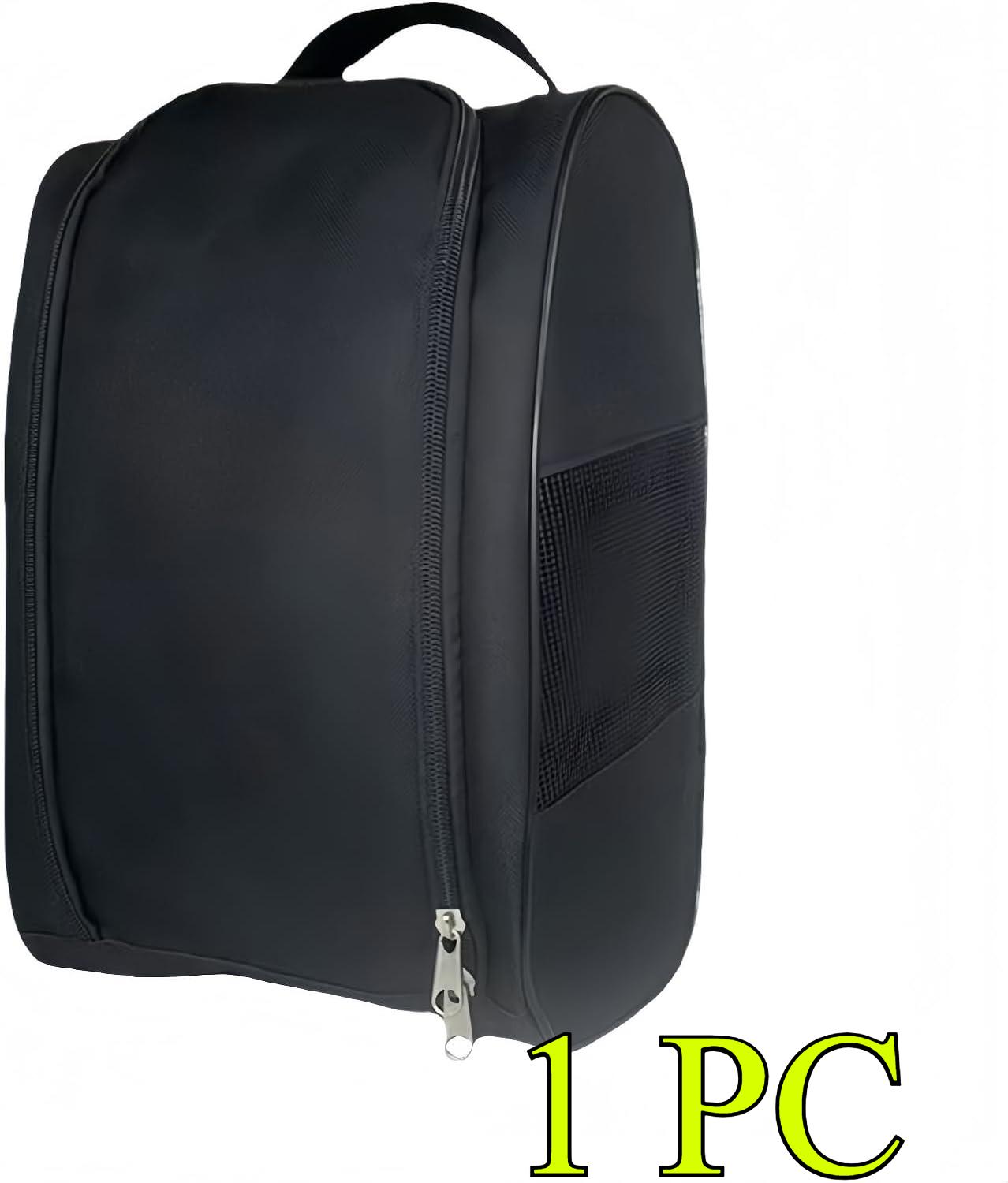 

Portable Golf Shoe Bag Oxford Cloth Breathable Lightweight Dustproof Carrier for Tennis Sneakers Golf Shoe Storage Handbag