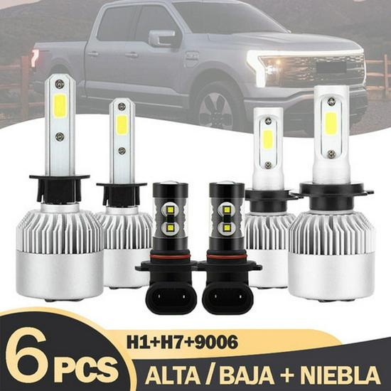 LED Scheinwerfer Kombi-Set: H11, H8, H9005, 9006, H4, H7, H13, 9007, 880, 881