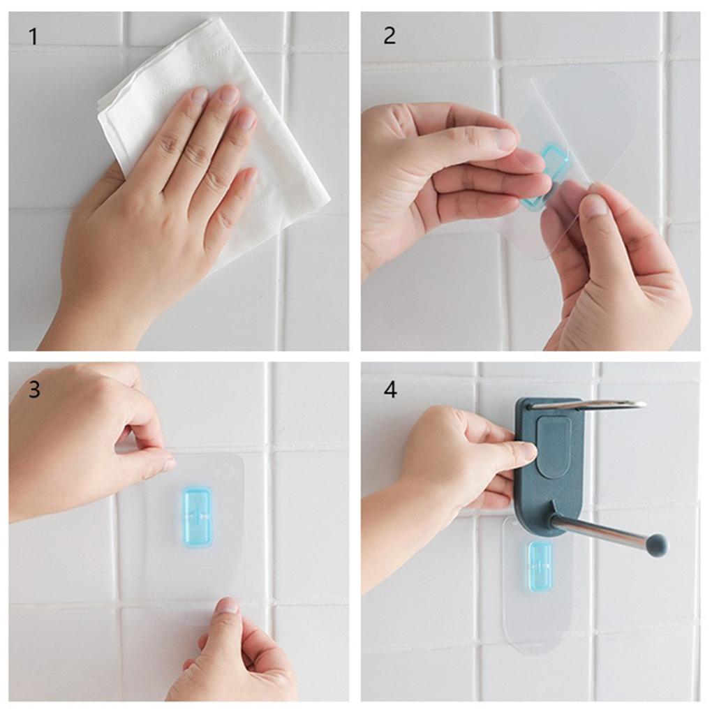 Clothes Hanger Wall Mounted Plastic Household Laundry Room Hanging Coat Drying Holder Stand Punch Free Organizer Hook