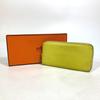 Hermes Long Wallet Azap Long Zip Around Long Wallet Chevre Yellow