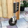With Brake 360° Rotate Gate Wheels Built-in Double Ball Gate Caster Universal Wheel  Heavy Duty