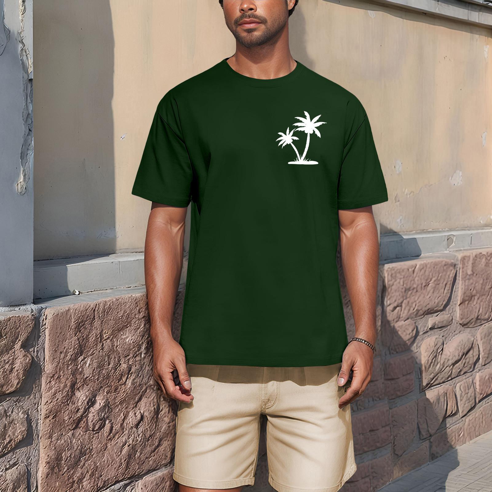 

Men s T-shirt T-shirts Graphic Text Pool3D Printing Street Casual Short Sleeve Printed Clothing Basic L