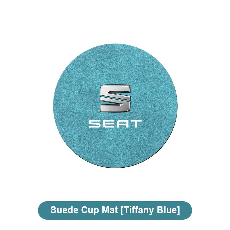 

Car Anti Slip Insert Cup Coasters Car Accessories For SEAT Leon Altea Ibiza Toledo Cordoba Alhambra Arona Ateca Exeo 1pcs