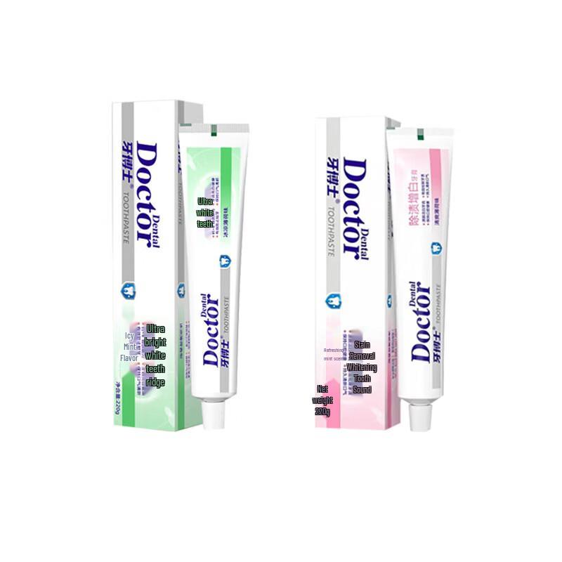 Dr. Toothpaste Whitening & Cavity Protection Duo Pack