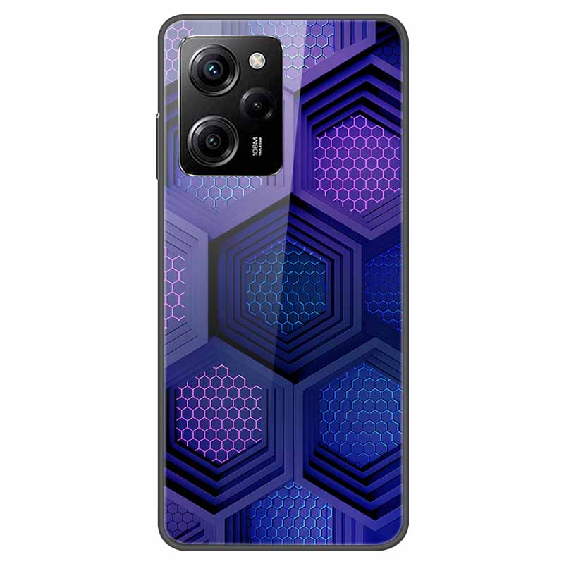 For Redmi Note 12 Pro Case Redmi Note12 5G Tempered Glass Hard Back Cover For Redmi Note 12 Pro Plus 5G Coque Starry Sky Case