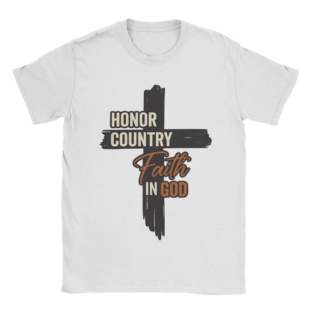 Steh für die Flagge Ich knie für das Kreuz T-Shirt Sommer Harajuku T-Shirts Männer Baumwolle O-Ausschnitt Übergroße T-Shirts Kurzarm Tops