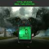 Rechargeable Cycling MTB Waterproof Odometer for w/ LCD Automatic Backlight Disp
