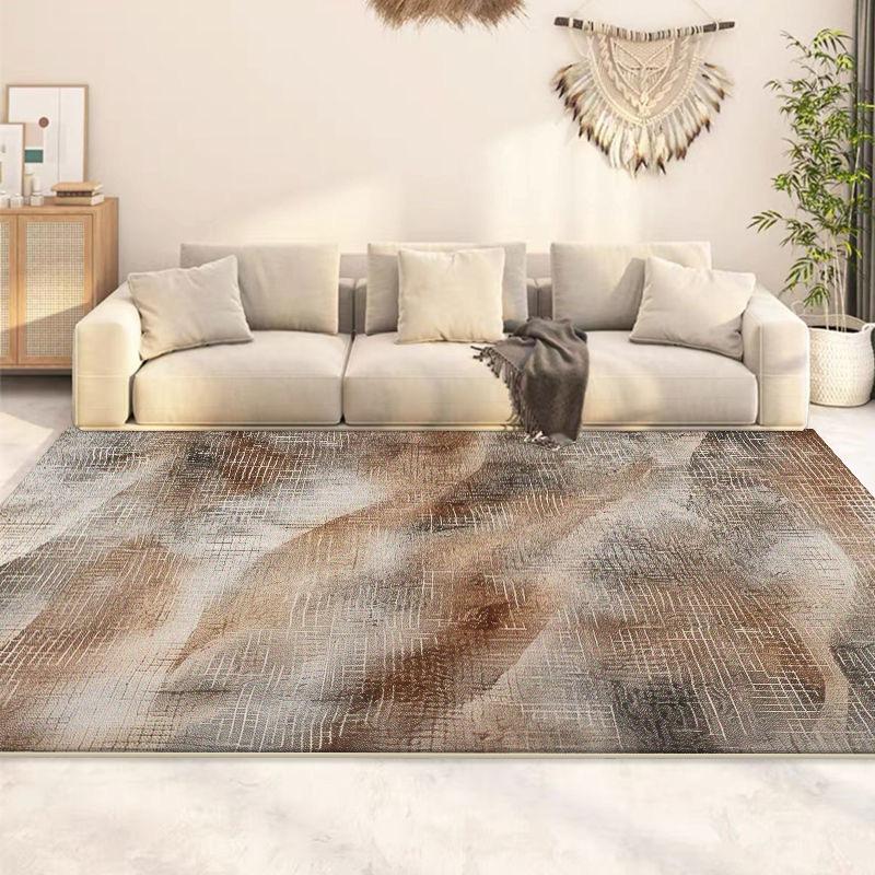 Abstract Easy Clean Rug for Living Room Nordic Style Decoration Home Sofa Area Large Carpet Bedroom Cloakroom Floor Mat Washable