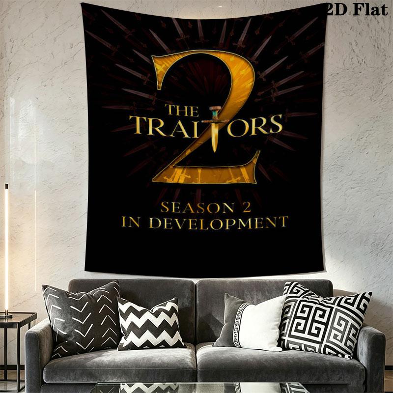 The Traitors Kids Wall Hanging Printed Fabric Blanket Decorative Tapestries for Bedroom Living Room Home Decor