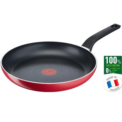 Start & Cook Induction Frying Pan (24~30cm) Dishwasher Oven Safe No PFOA Red