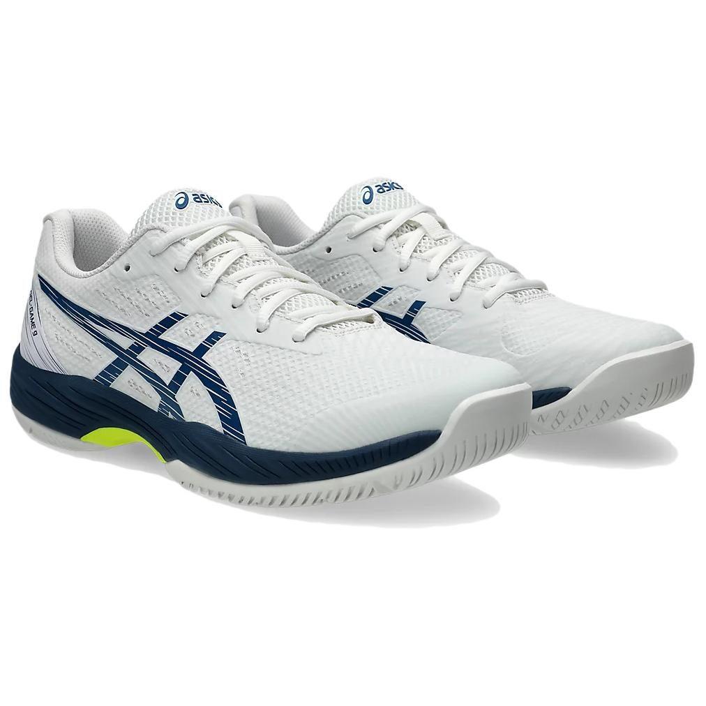 ASICS Gel Game 9 White Mako Blue 1041A337-104