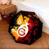 Galatasaray SK  Pattern, Automatic Folding Umbrella, Portable and Foldable Design, 8 Ribs, a Christmas or Birthday Gift.