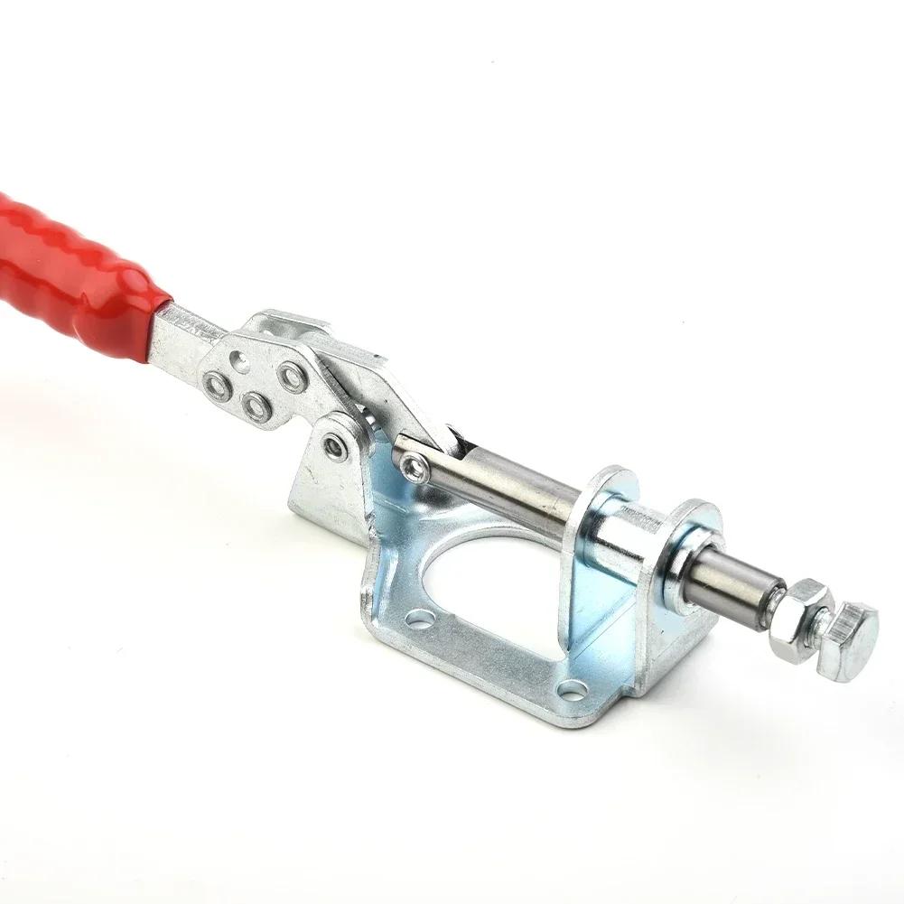 Přepínací svěrka 1 ks GH-302-FM 300 liber/136 kg, tlačná/tažná, vertikální/horizontální typ, rychloupínací svorka, ruční nářadí pro obrábění dřeva