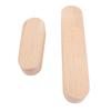 2Pcs Double Side Grooved Sewing Press Block Solid Heavy Wood Quilting Tool  Quilt Quilting Work