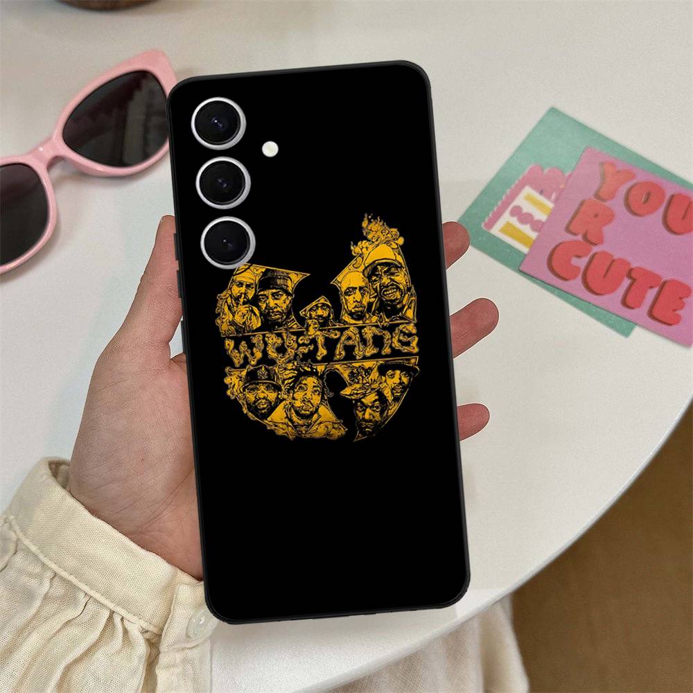 Fashion Trends WU-T-TANG CLANs Phone Case For Samsung S 24 Fe 25 Ultra Plus 20 Lite 21 30 22 23 24 22 Ultra 5G Fundas