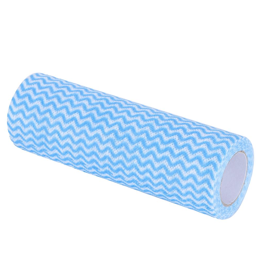Vliesstoff Einweglappen Spültuch Waschen Reinigungstuch Handtuch Küchenzubehör(blau )