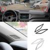 Car Window A Pillar Post Sound Circle Decoration Cover Trims for VW Volkswagen T-Cross TCross 2019-2023 2cps/set Accessories