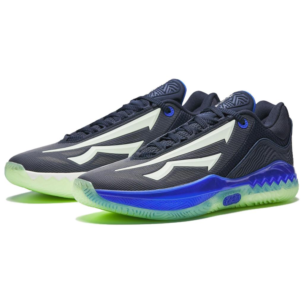 Anta Kai Speed 2 Kyrie Pioneer 2 Dallas Glow A Ammortizzazione Shock Pro Antiscivolo Resistenti all'Usura Scarpe da Basket Basse 912541114S-3