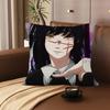 1Pc Amine Girl Mitaka Asa Chainsaw Man Pillow Case Fashion Square Pillowcase Bedroom Sofa Room Ins Decoration Leisure