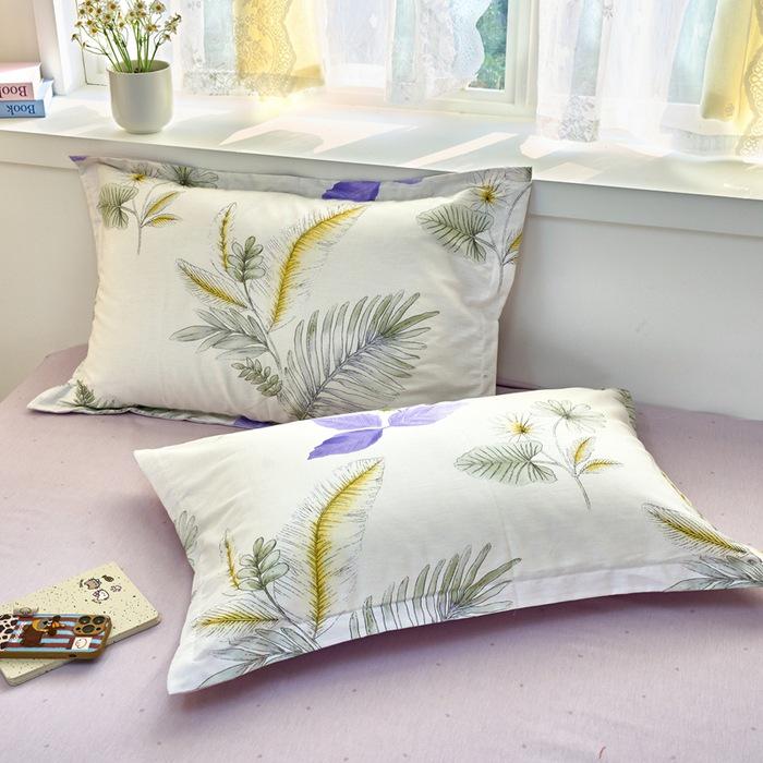 2025 Fresh Floral Print Pure Cotton Pillowcase - All-Cotton Series