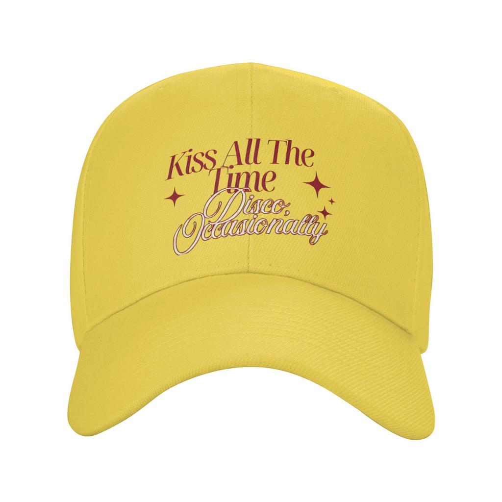 Summer Casual Baseball Cap Kiss All The Time Disco Occasionally hHarry SStyles Sports Hats For Men Women Baseball Caps