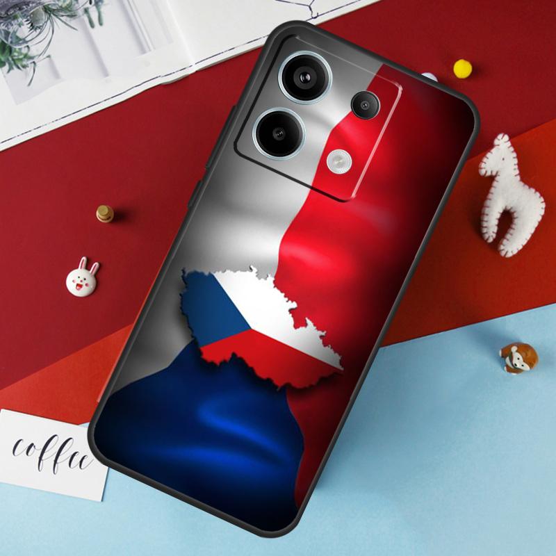 Czech Republic Czech Flag Case For Xiaomi Redmi Note 14 Pro 13 12 11 10 15 Pro Plus Redmi 15 14C 10C 12C 13C 15C Cover