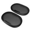 2PCS Speaker Grill Cover Cold Rolled Steel Oval Speaker Mesh Cover Grille Protector for DIY Home Theater Car Speaker